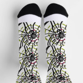 スパイダー クール ハロウィン ソックス (上部)