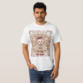 スパイダー・ユー・ラング・ドクロTシャツ Tシャツ (正面フル)