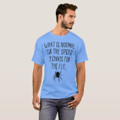 スパイダー(蜘蛛)カオス 引用 Tシャツ (正面フル)