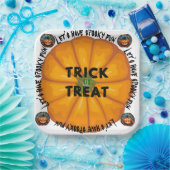 スパイダ不気味ウィッチハロウィーンをテーマにしたアクセント枕 ペーパープレート (パーティー)