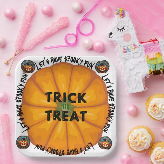 スパイダ不気味ウィッチハロウィーンをテーマにしたアクセント枕 ペーパープレート (パーティー)