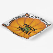 スパイダ不気味ウィッチハロウィーンをテーマにしたアクセント枕 ペーパープレート (傾斜あり)