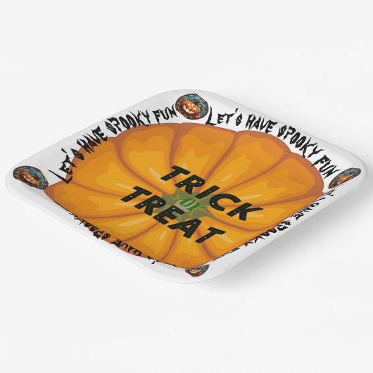 スパイダ不気味ウィッチハロウィーンをテーマにしたアクセント枕 ペーパープレート (傾斜あり)