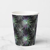 スパイダ不気味ウ緑 紙コップ (裏面)