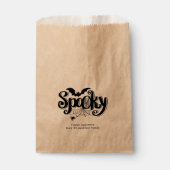 スパイダ不気味ウ・ハロウィーン フェイバーバッグ (正面)