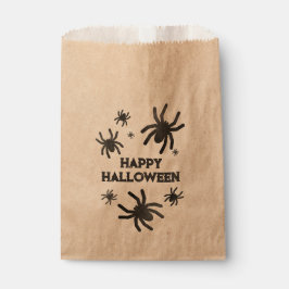 スパイダ不気味ハッピーハローウィン フェイバーバッグ