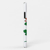 スパイダ中国のク菊 – 深い赤 Case-Mate iPhoneケース (裏面/右)