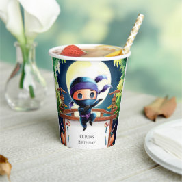 スパイチルドレン忍者誕生日 紙コップ