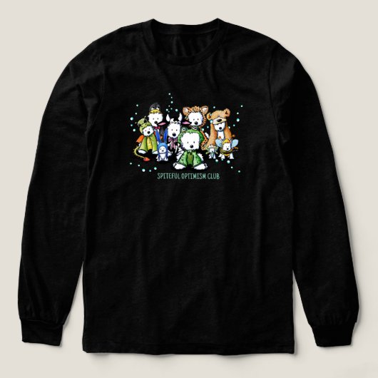 スパイトフル・オプティミズム・クラブ トライブレンドTシャツ (デザイン正面)