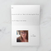 スパイパーソナライズされたダーカード カード (内部)