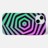 スパイラカラフルルデザイン Case-Mate iPhoneケース (裏面 (横))
