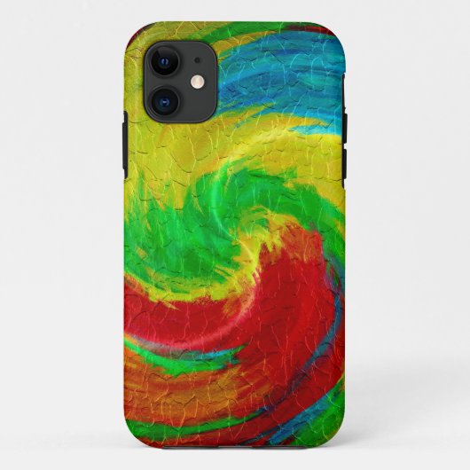スパイラカラフルル抽象芸術アート2 Case-Mate iPhoneケース (裏面)