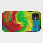 スパイラカラフルル抽象芸術アート2 Case-Mate iPhoneケース (裏面(横))