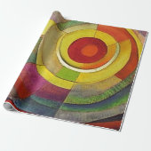 スパイラカラフルル – 抽象芸術パステルアート ラッピングペーパー (アンロールド)