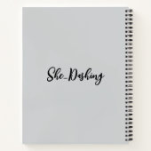 スパイラガーリール手帳 ノートブック (裏面)