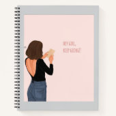 スパイラガーリール手帳 ノートブック (正面)