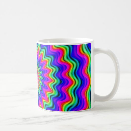 スパイラサイケデリックルマグ コーヒーマグカップ (右)