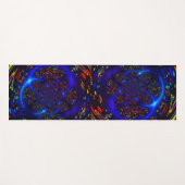 スパイラトリップ（幻覚体験）のようなルカラフルグローヨガマット ヨガマット (正面(横))