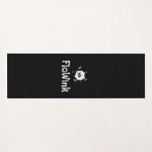 スパイラトリップ（幻覚体験）のようなル・ネオン ヨガマット (裏面(横))