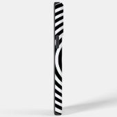 スパイラミニマルルの白黒の光学錯覚 Case-Mate iPhoneケース (裏面 / 右)