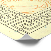 スパイラルのパイ～アートとしての数学 ポスター (角)