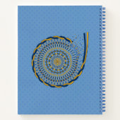 スパイラルを解くノート ノートブック (裏面)