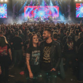 スパイラルアウト・キープゴーイング - アート&ミュージックフュージョンTシャツ Tシャツ