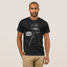 スパイラルアウト ロックシンガー レトロコンサート グラフィック Tシャツ