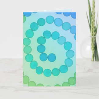 スパイラルアート勇気付けられる カード