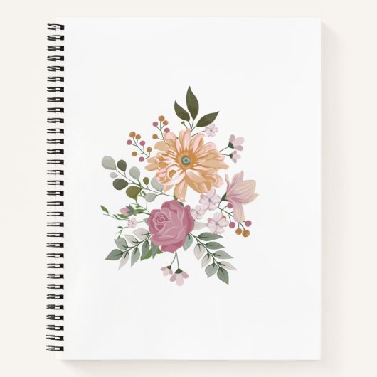 スパイラルインスパイアバンドノートブックを使用 ノートブック (正面)