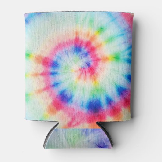 スパイラルウォーターオーガニックカ芸術的ー:ダーティ・アート 缶クーラー (正面)