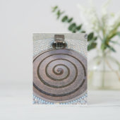 スパイラルウォーターファウンテン – Koln, Germanyはがき ポストカード (スタンド正面)