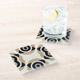 スパイラルエレガンスコースター ガラスコースター