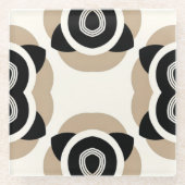 スパイラルエレガンスコースター ガラスコースター (正面)