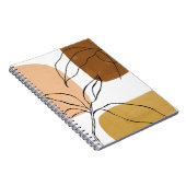 スパイラルエレガントフォトノートブック(80ページB&W) ノートブック (右側)