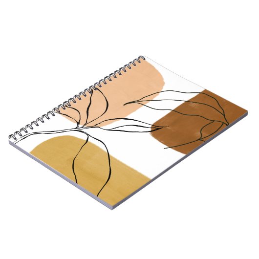 スパイラルエレガントフォトノートブック（80ページB&W） ノートブック (左側)