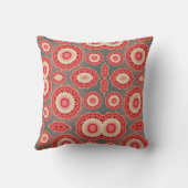 スパイラルオレンジ装飾用クッション クッション (裏面)