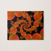 スパイラルオレンジ ジグソーパズル (横)