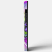 スパイラルカラフルラウンドシェイプフラクタルアートイニシャル Case-Mate iPhoneケース (裏面 / 左)