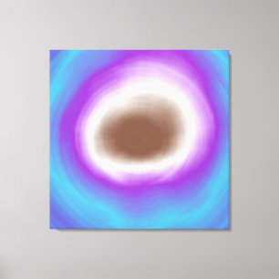 スパイラルカラフル抽象芸術アクリル絵画系 キャンバスプリント