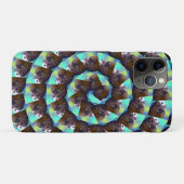 スパイラルギニア豚のパターン Case-Mate iPhoneケース (裏面(横))