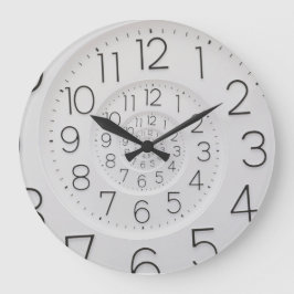 スパイラルクロックドロスト壁時計大 ラージ壁時計