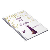 スパイラルゲストブック40th.誕生日 ノートブック (右側)