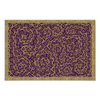 スパイラルコントラストプリント フォトプリント           