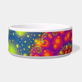 スパイラルサイケデリックネオン装飾抽象芸術アート ボウル