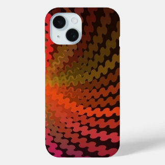 スパイラルサマーカラーiPhone 15ケース iPhone 15ケース