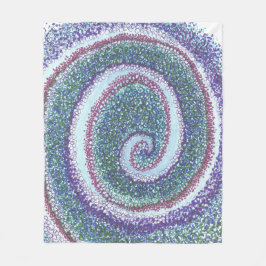 スパイラルシェル フリースブランケット