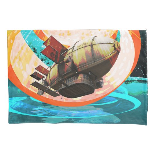 スパイラルスター。 枕カバー (正面)