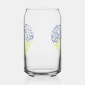 スパイラルスワーズメハンディハートウクライナ国旗の色 ガラス缶 (右)