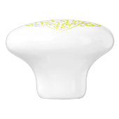 スパイラルスワーズメハンディハートウクライナ国旗の色 セラミックノブ (側面)